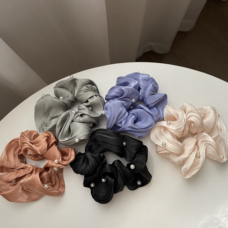 Silk scrunchie shades