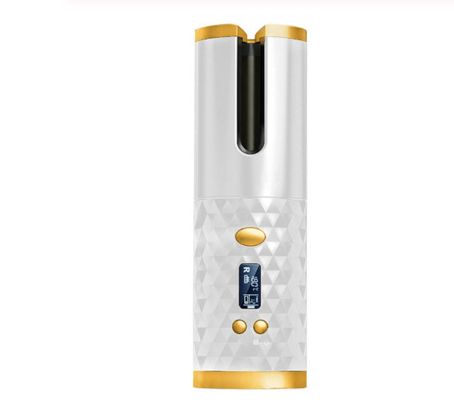 Auto hair curler chamber