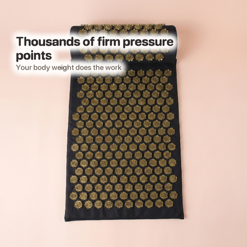 Thousands of firm pressure points — Your body weight does the work