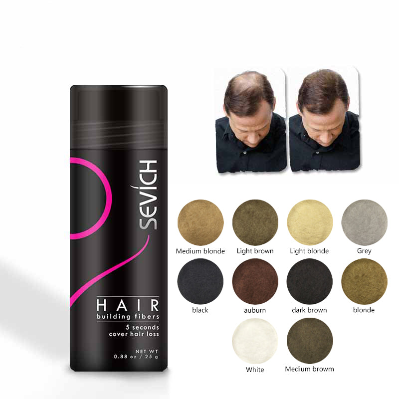 Keratin hair building fibers jar