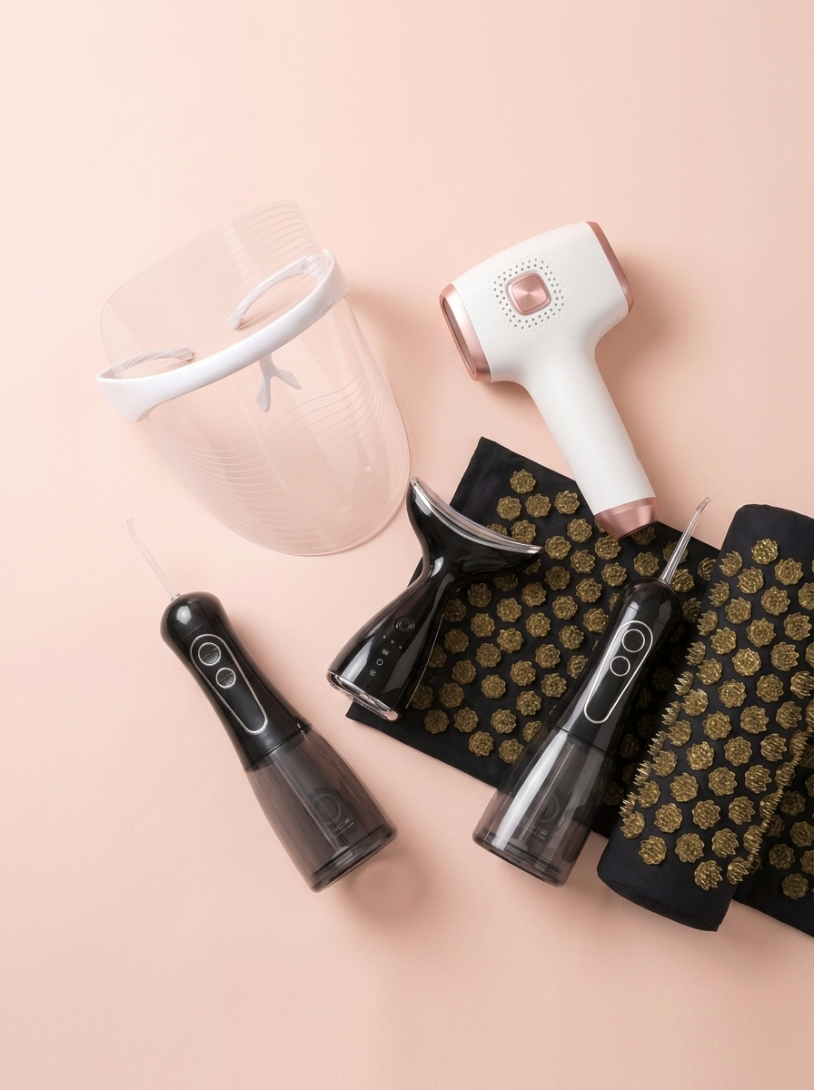 ALMAZA collection flat-lay hero