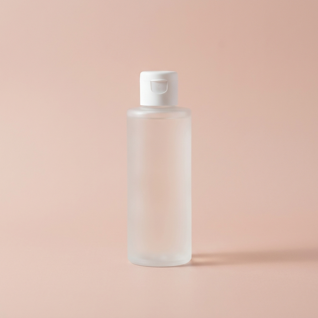 Rice Milk Brightening Toner on blush-pink studio backdrop