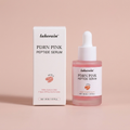 PDRN Salmon-DNA Peptide Serum on blush-pink studio backdrop