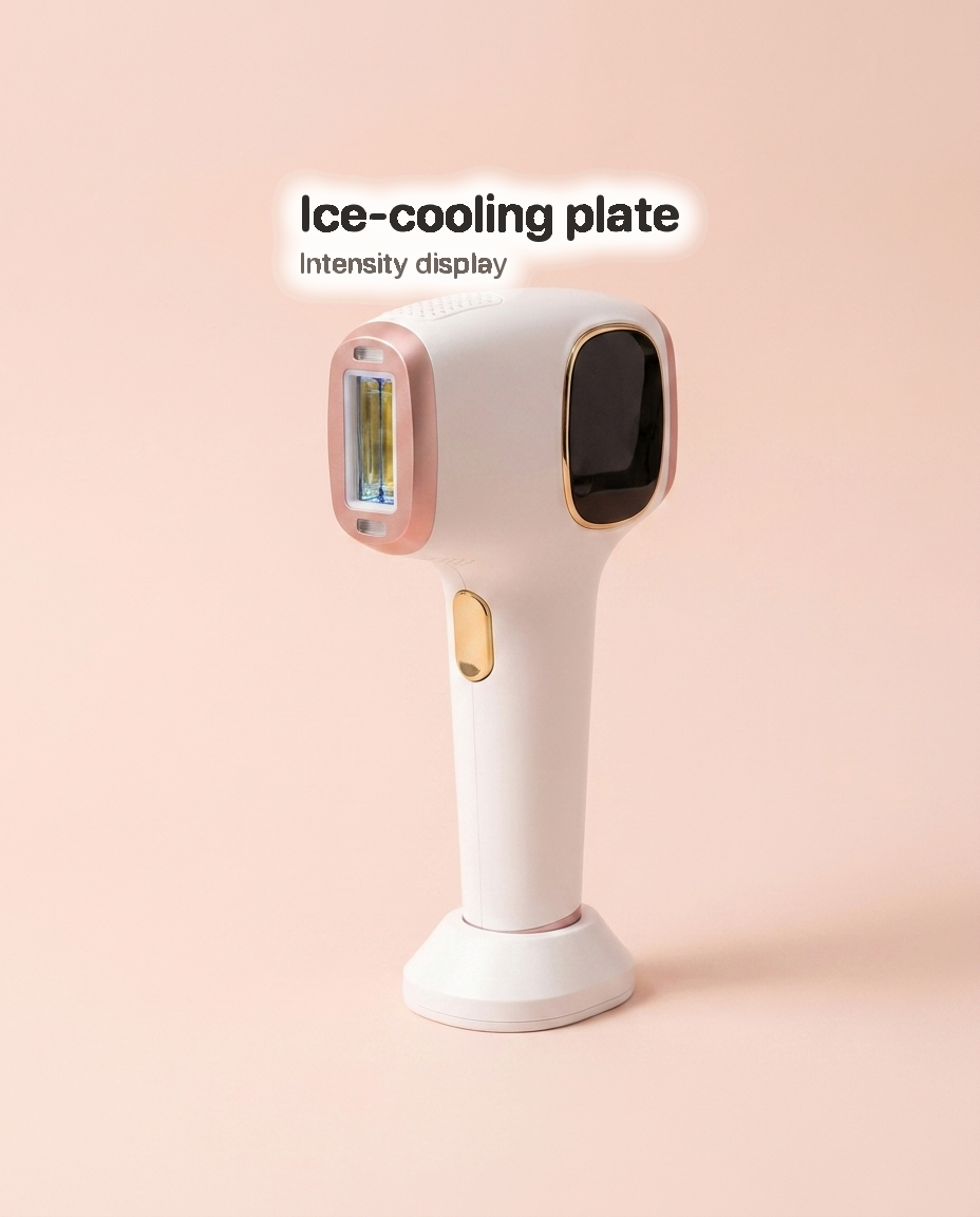 Ice-cooling plate — Intensity display