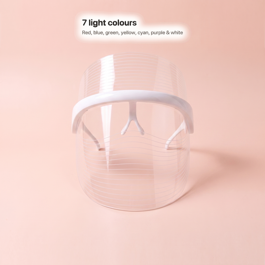 7 light colours — Red, blue, green, yellow, cyan, purple & white