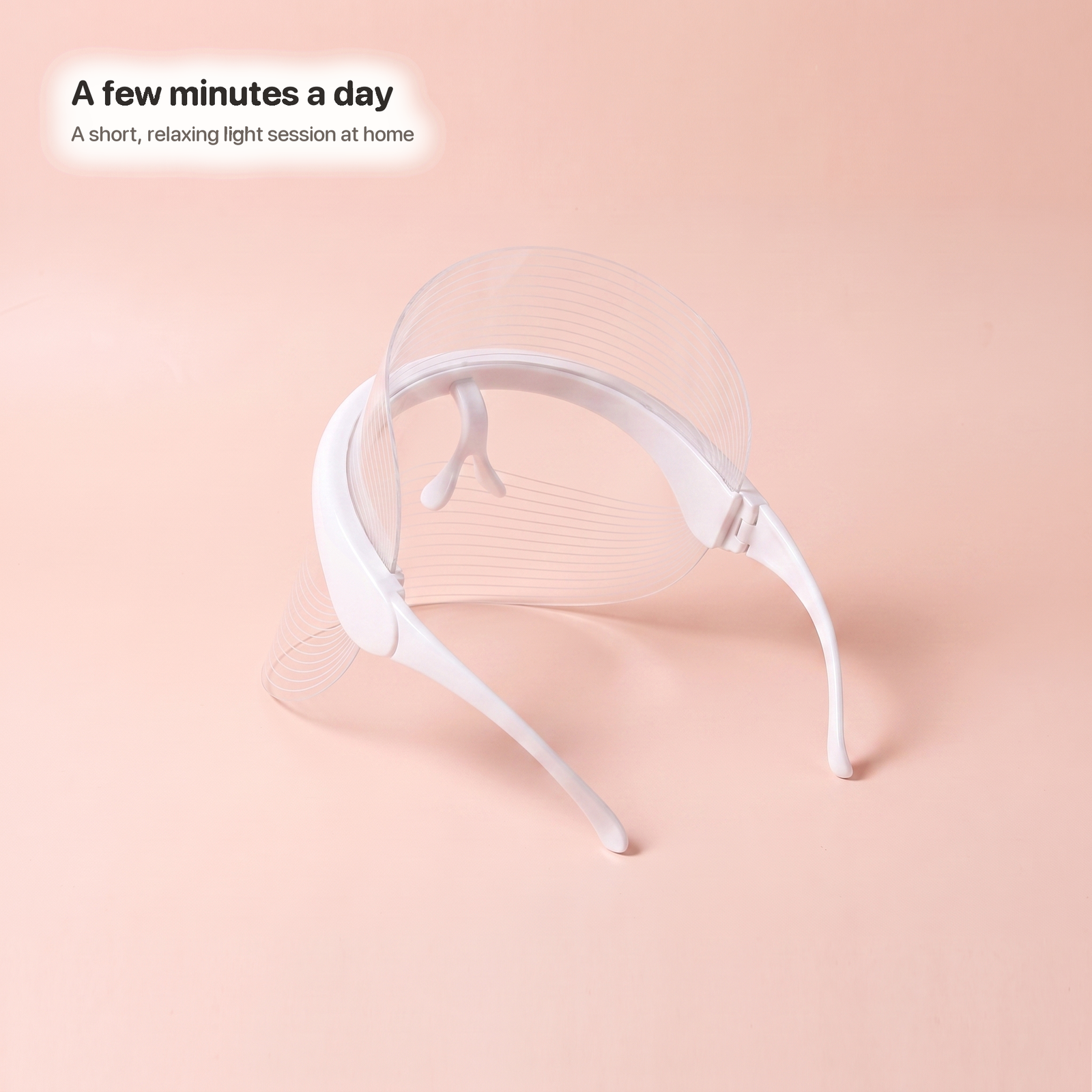 A few minutes a day — A short, relaxing light session at home