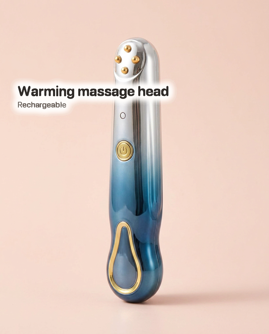 Warming massage head — Rechargeable