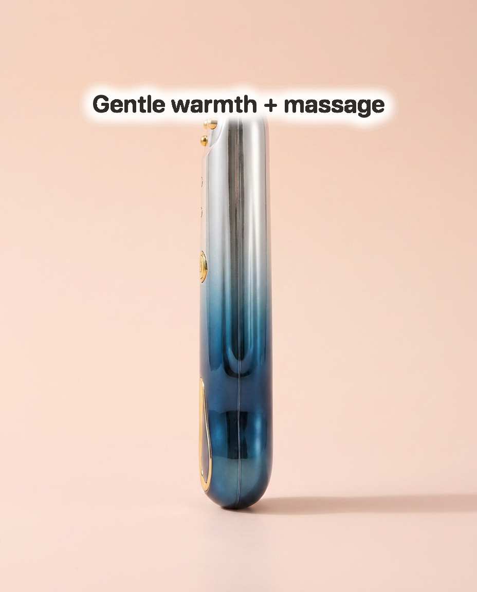Gentle warmth + massage